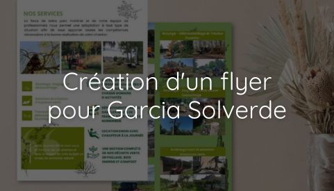 Lire la suite à propos de l’article Création d’un flyer pour Garcia Solverde