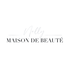 Logo Nelly Maison de Beauté, identité visuelle d'un institut par Maud Communication