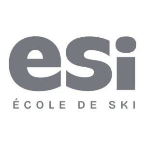 Logo ESI École de ski, partenaire / client de Maud Communication
