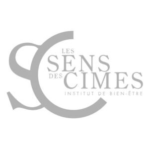 Logo Sens des Cimes, institut de bien-être à Valloire, identité visuelle par Maud Communication