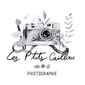 Logo Les P'tits Cailloux créé par Maud Communication, freelance en communication en Maurienne