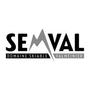 Logo SEM Valloire créé par Maud Communication, freelance en communication en Maurienne