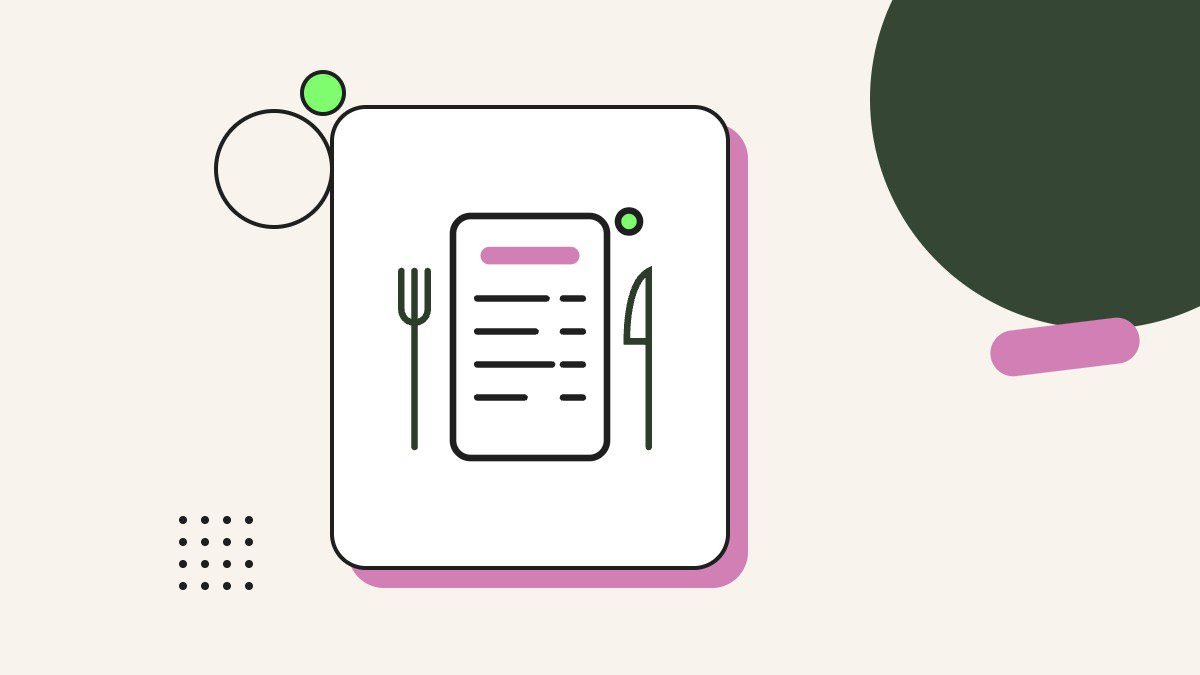 Illustration : Menu de restaurant : 8 règles pour un menu lisible, beau et rentable