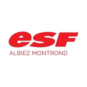 Logo ESF Albiez-Montrond, école de ski, client de Maud Communication