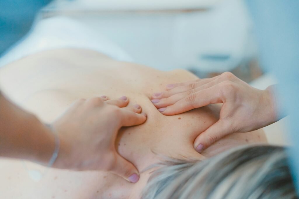 Site internet pour praticien en massage bien-être